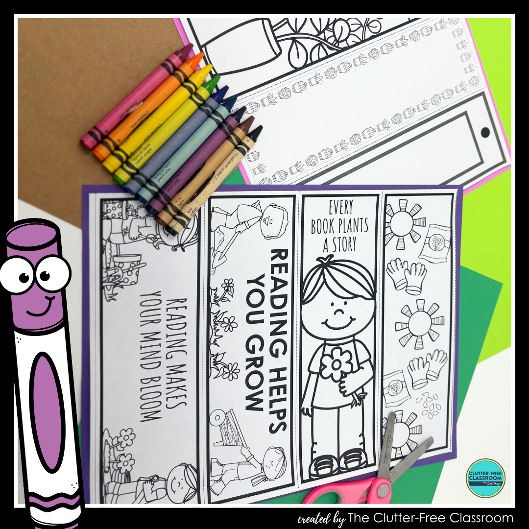 printable plant bookmarks