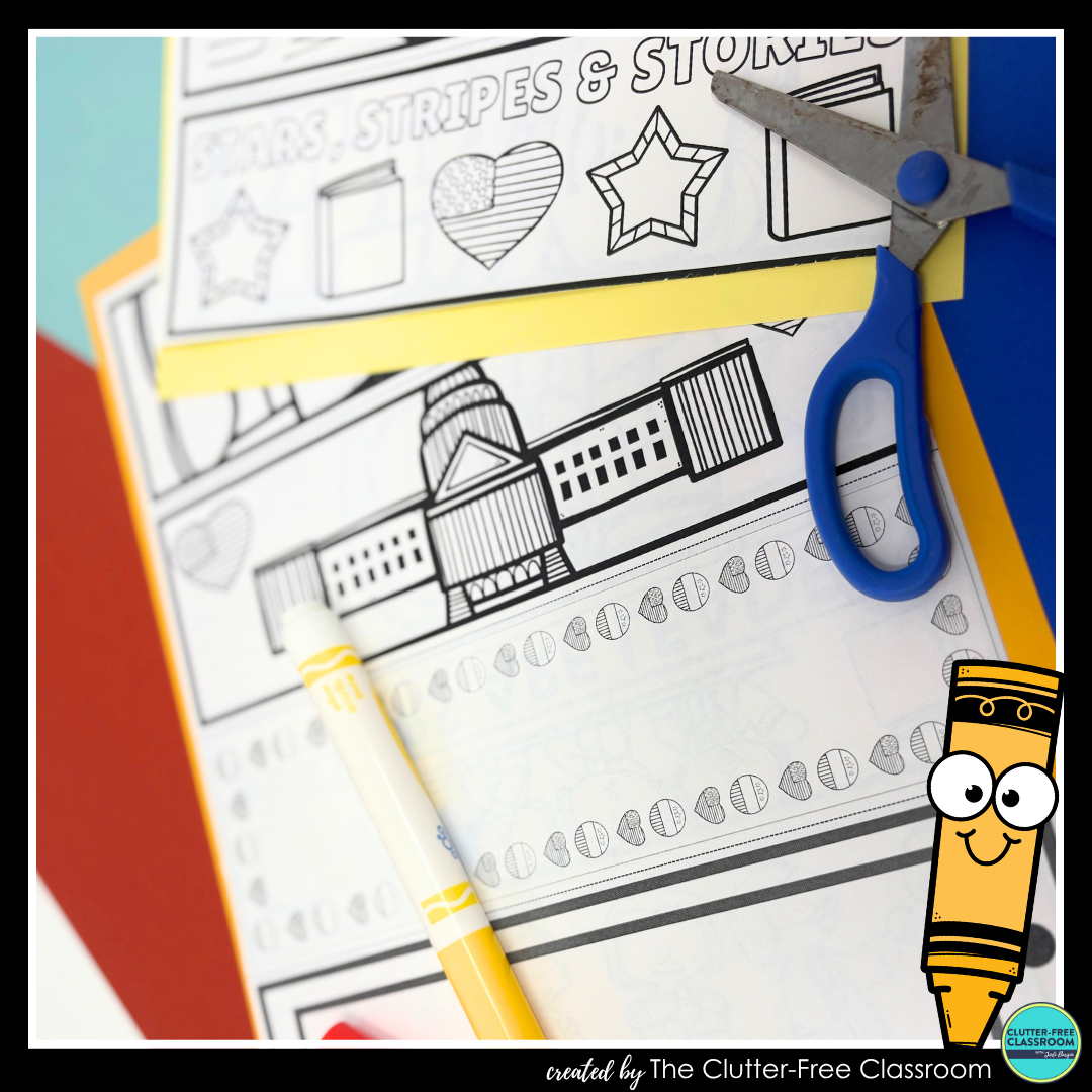 printable Presidents' Day bookmarks