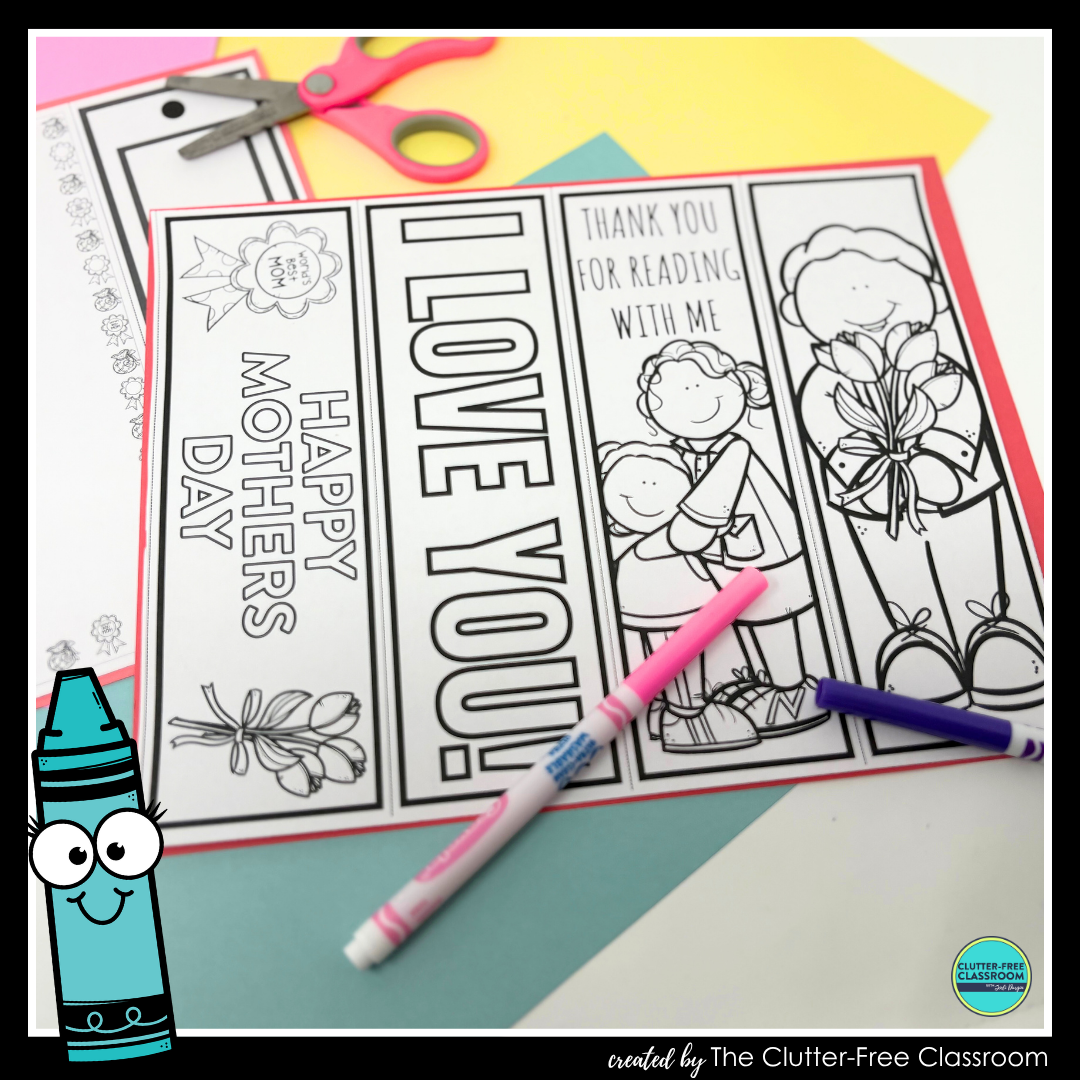 printable Mother's Day bookmarks
