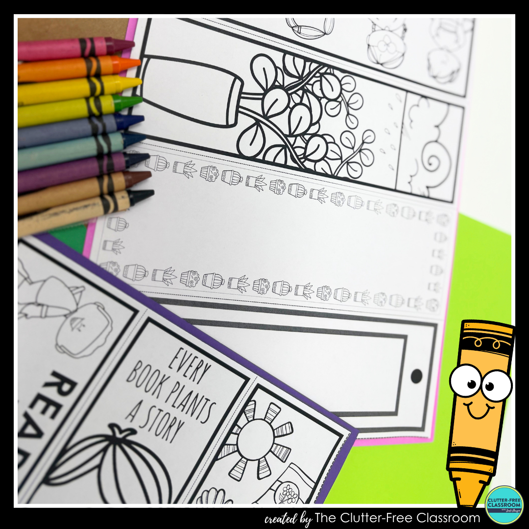 printable plant bookmarks