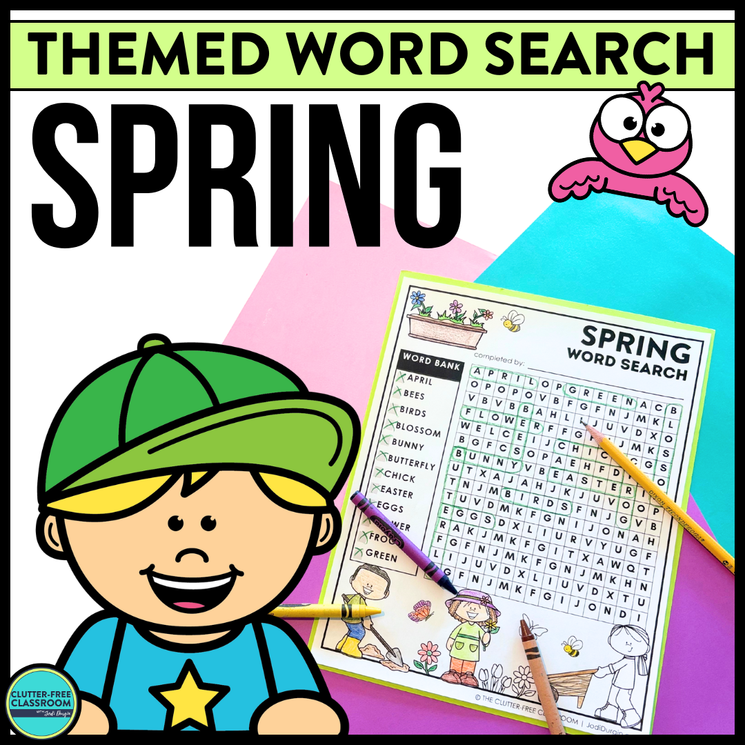 spring word search