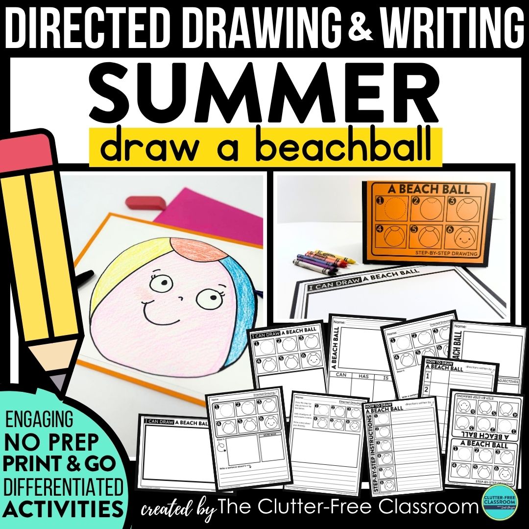 summer directed drawing activities