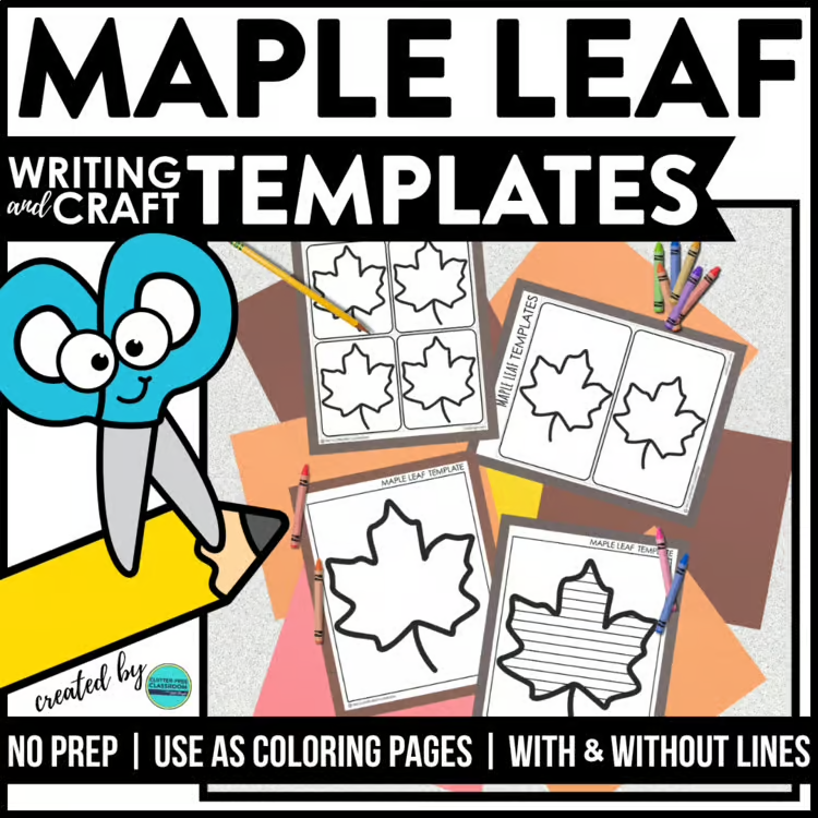 maple leaf templates
