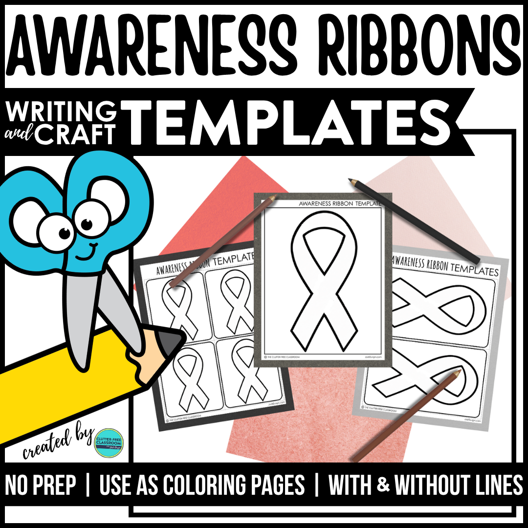 awareness ribbon templates