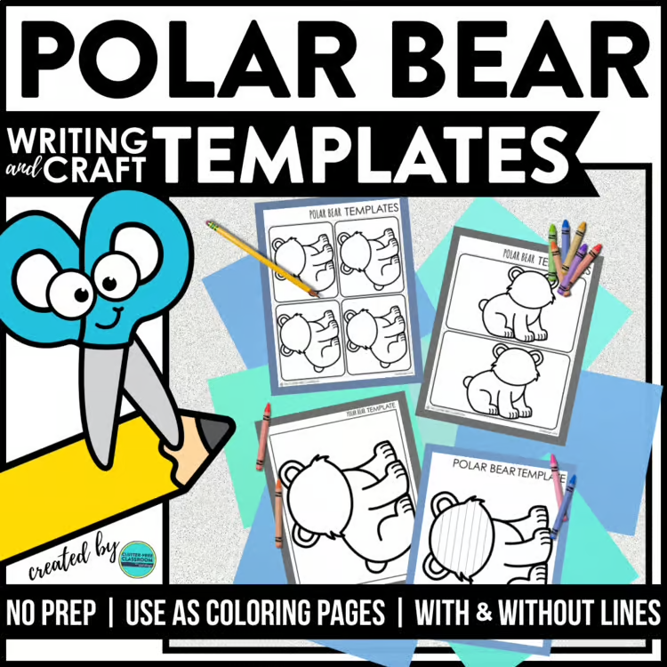polar bear templates