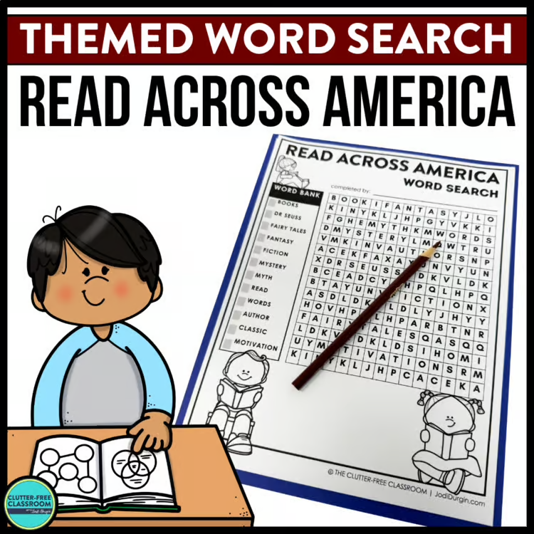 Read Across America word search