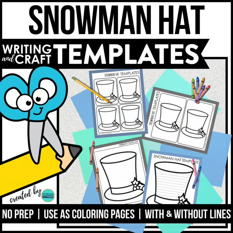 snowman hat templates