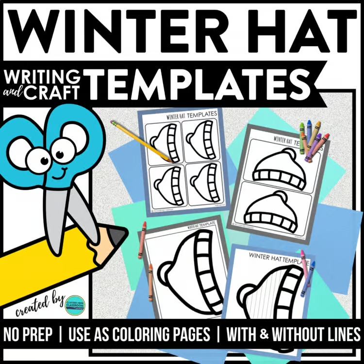 winter hat templates