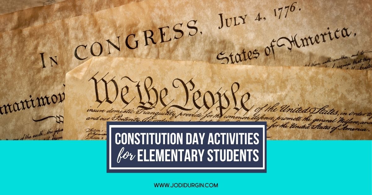 Constitution Day activities