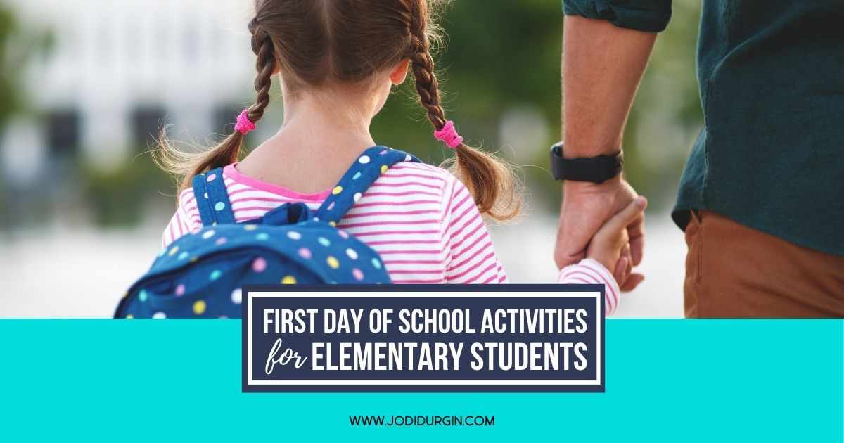 first day of school activities