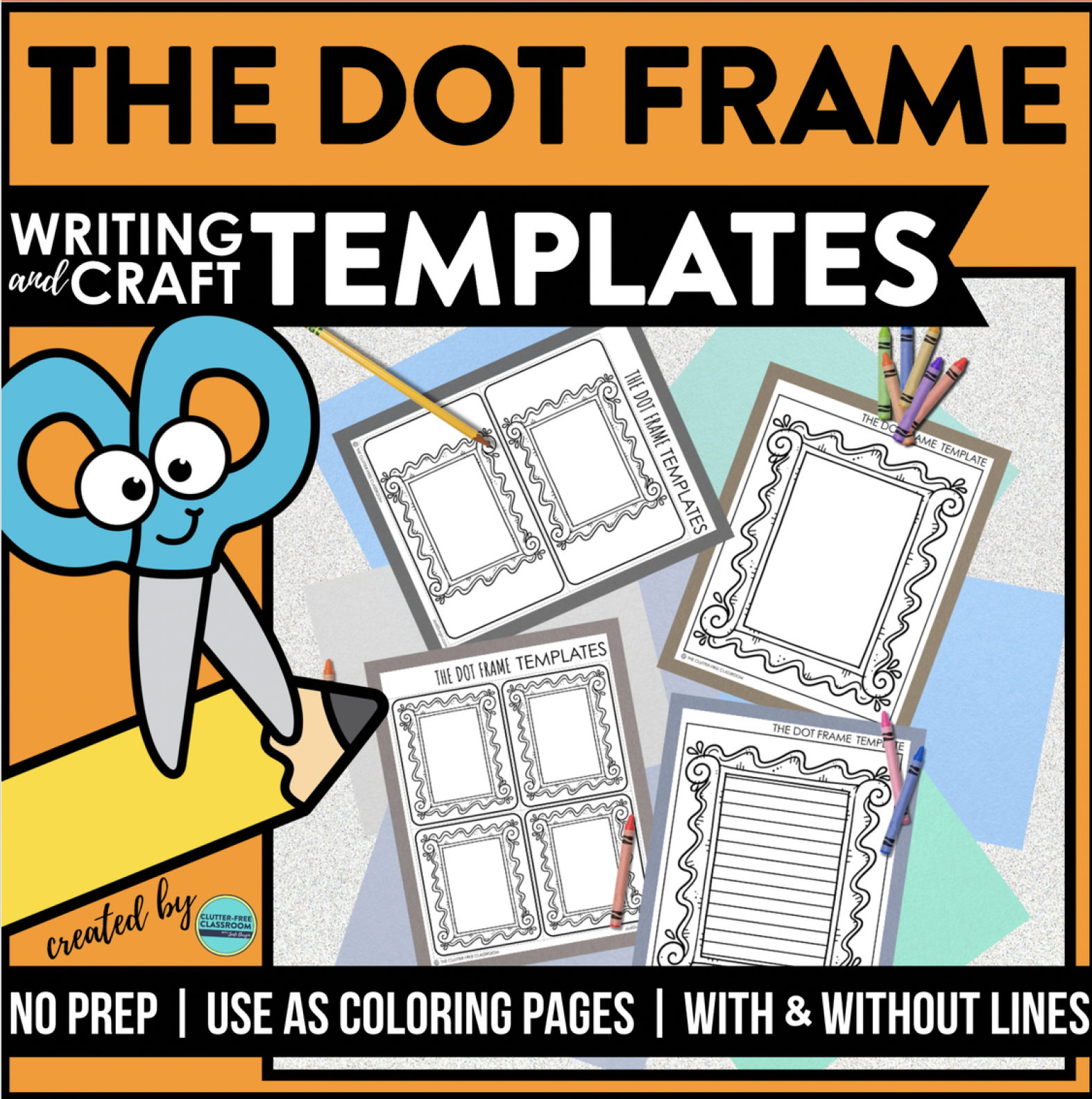 The Dot frame craft template