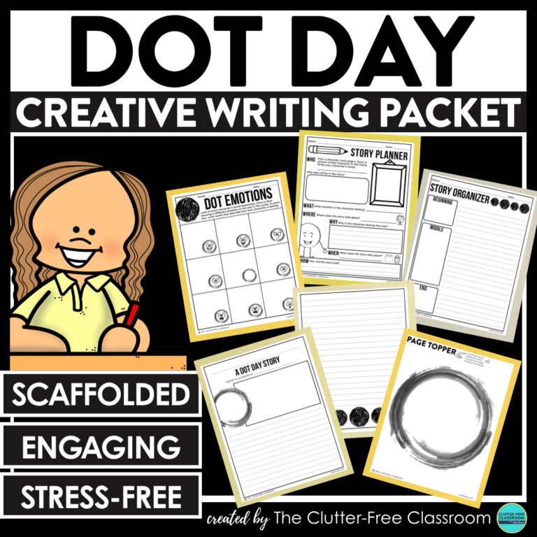 Dot Day writing activities