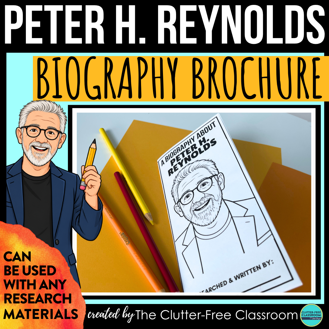Peter H. Reynolds biography brochure project
