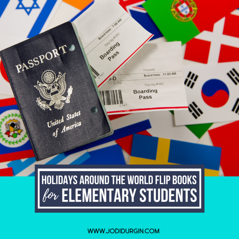 holidays around the world flip books