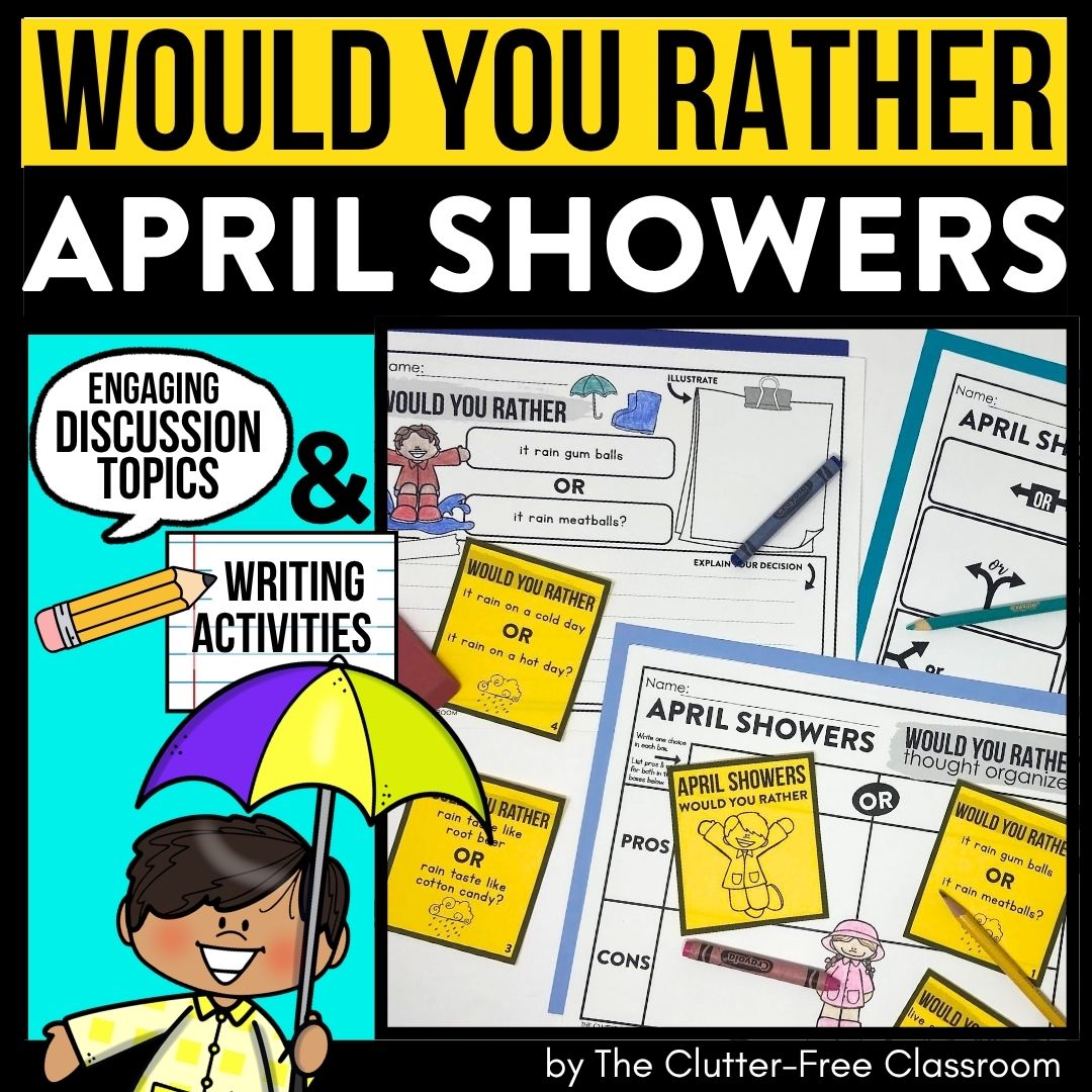 April showers would you rather activities