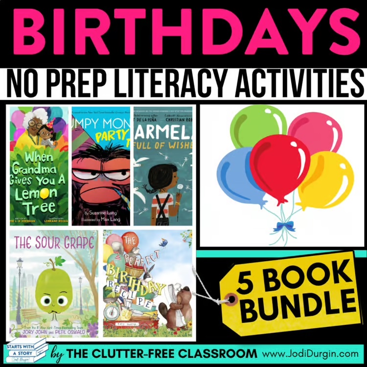 birthday book activities