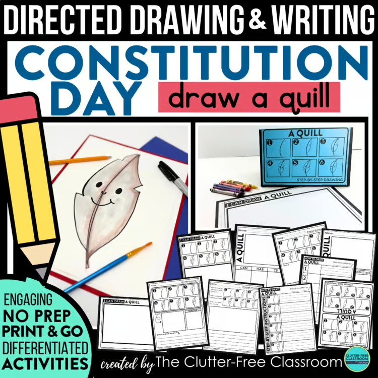 Constitution Day directed drawing activities
