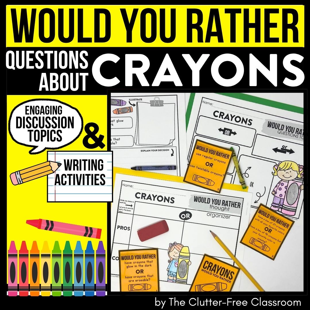 crayon would you rather activities