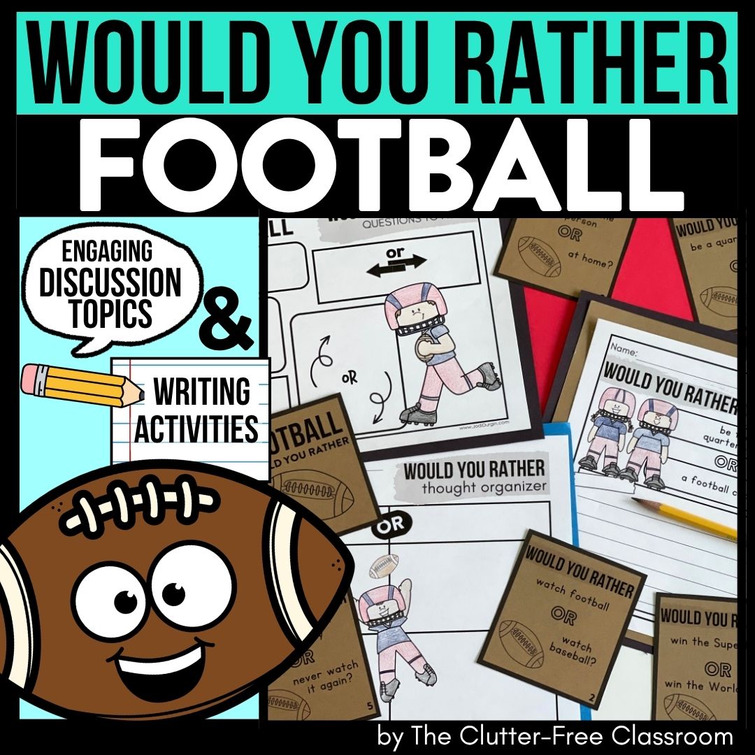 football would you rather activities