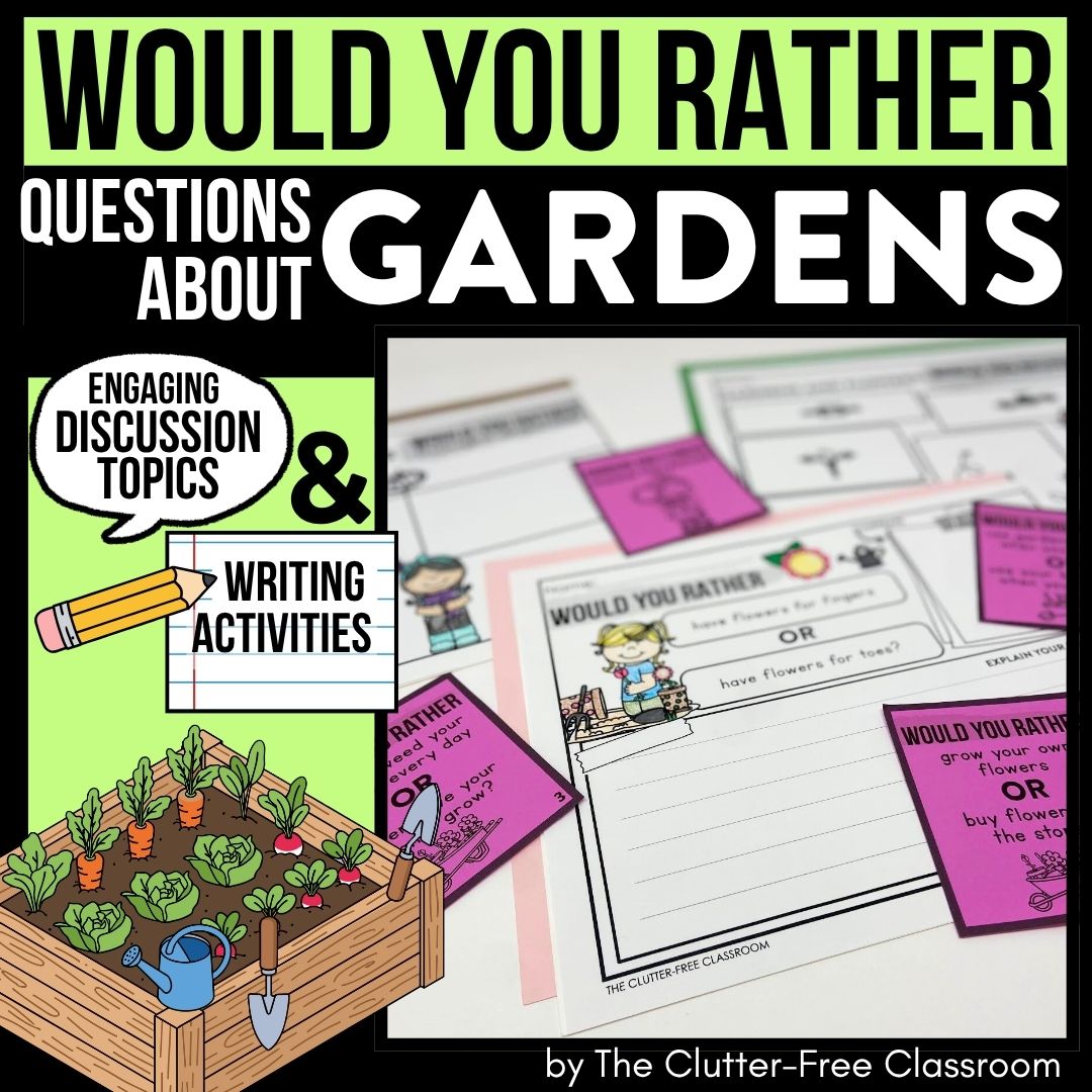 garden would you rather activities