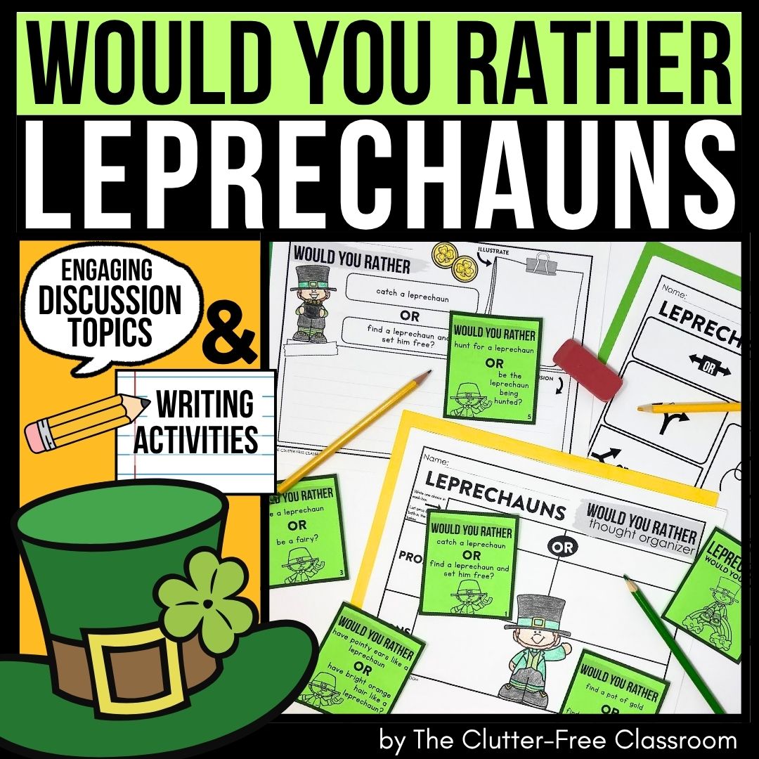 leprechaun would you rather activities