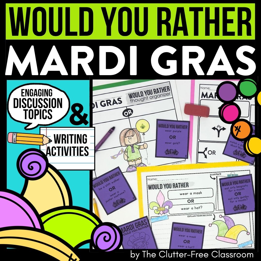 Mardi Gras would you rather activities
