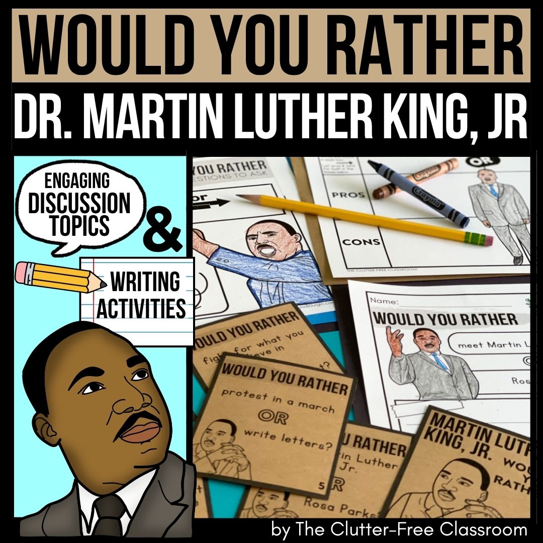 MLK Day would you rather activities