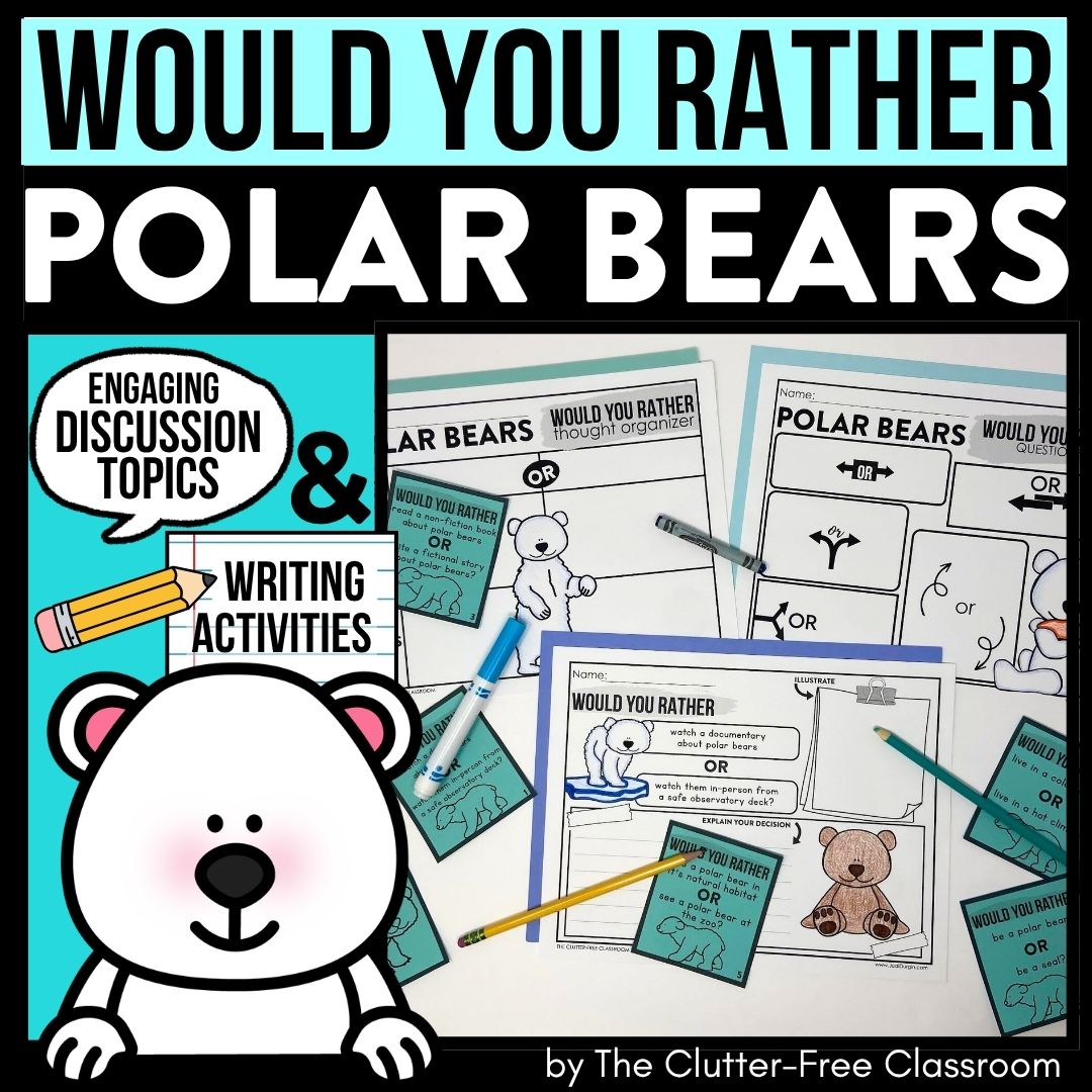 polar bear would you rather activities