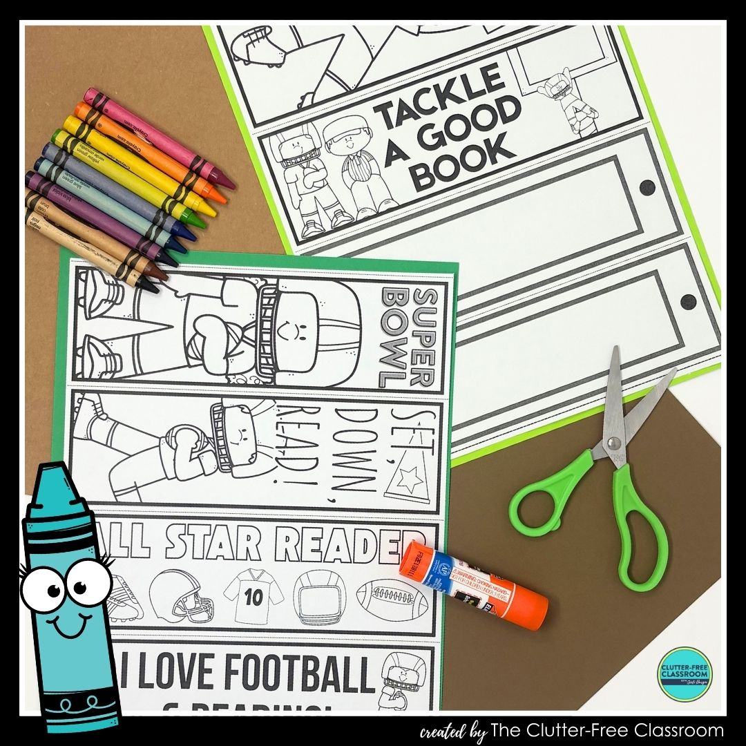 super bowl bookmarks