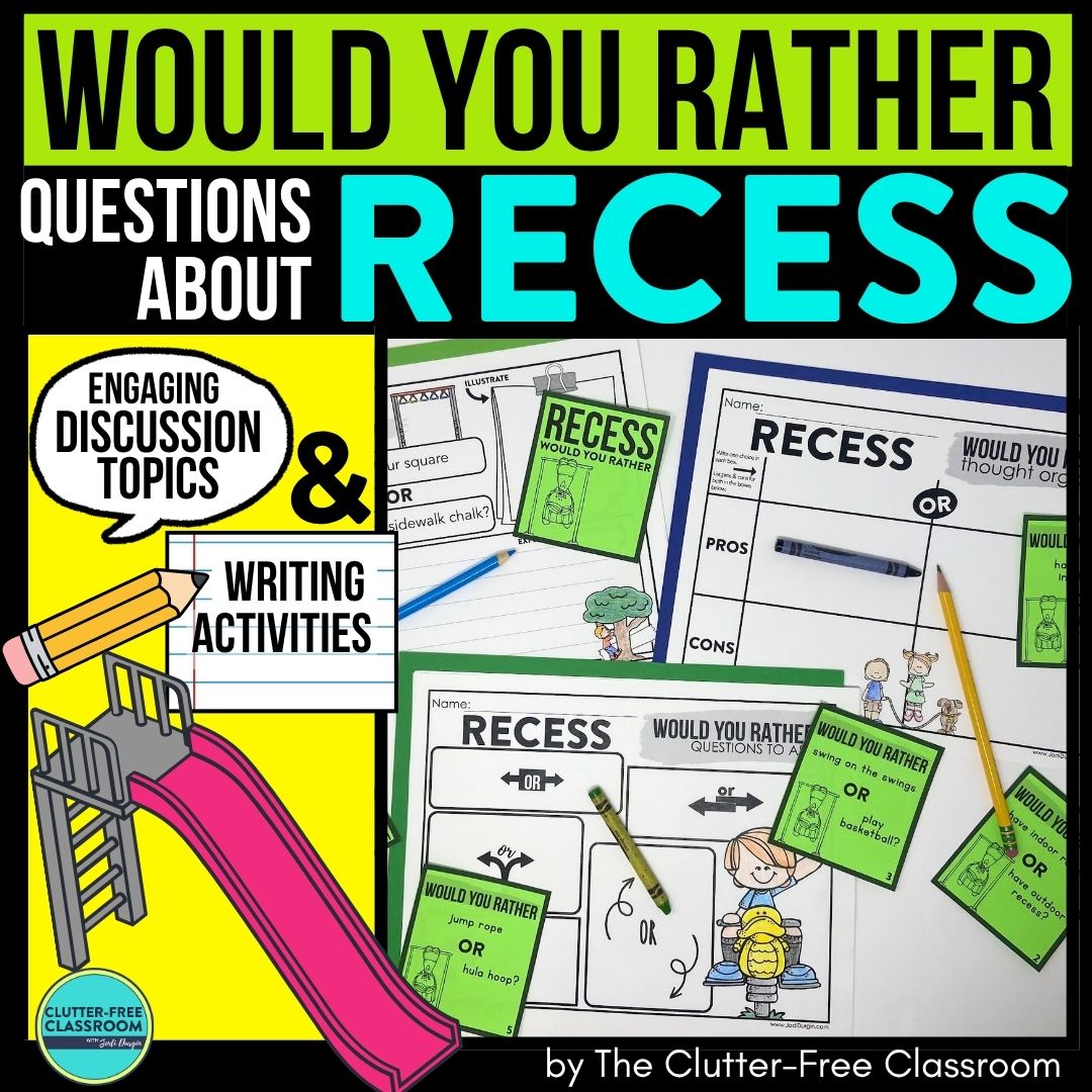 recess would you rather activities