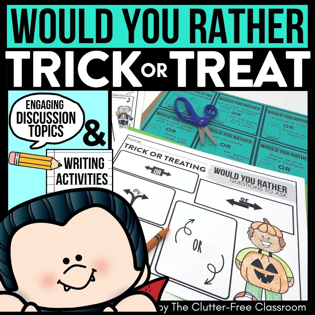 trick or treat would you rather activities
