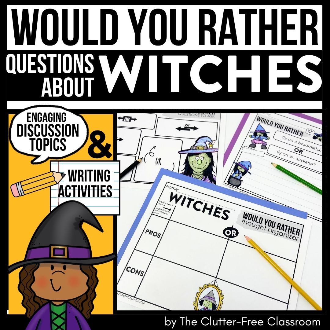 witch would you rather activities