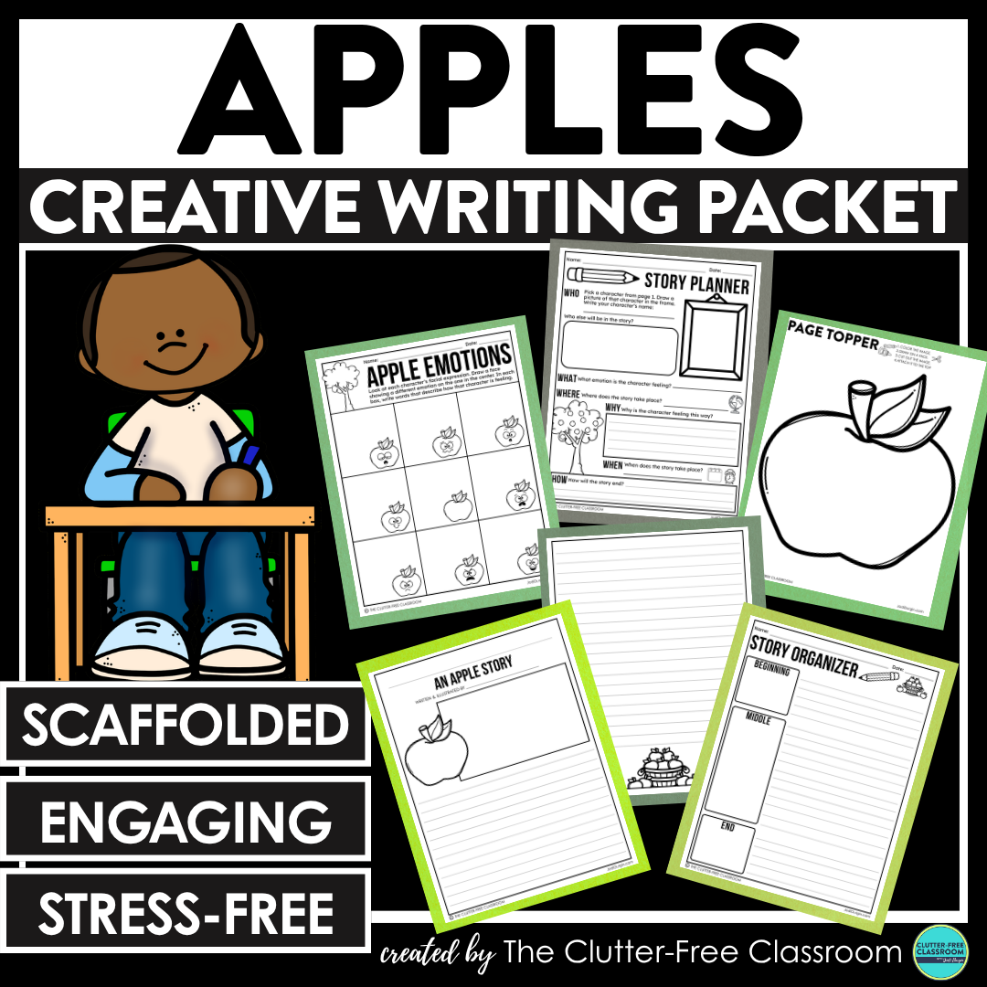 apple creative writing packet