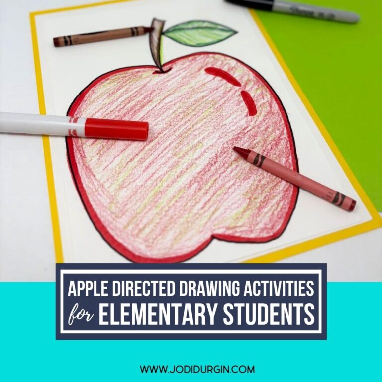apple directed drawing