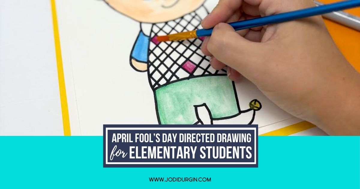 How to Draw a Jester: April Fool's Day Directed Drawing and Writing ...