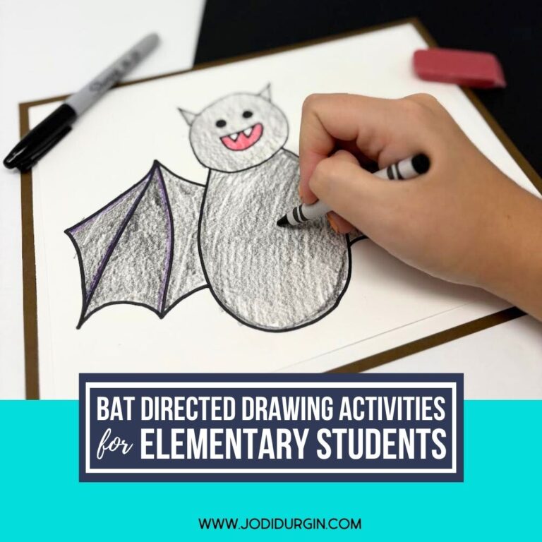bat directed drawing