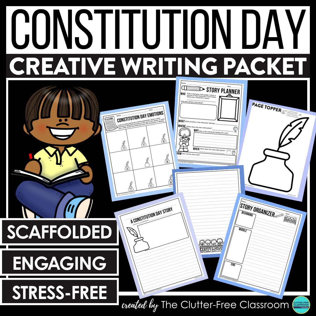 Constitution Day writing activities