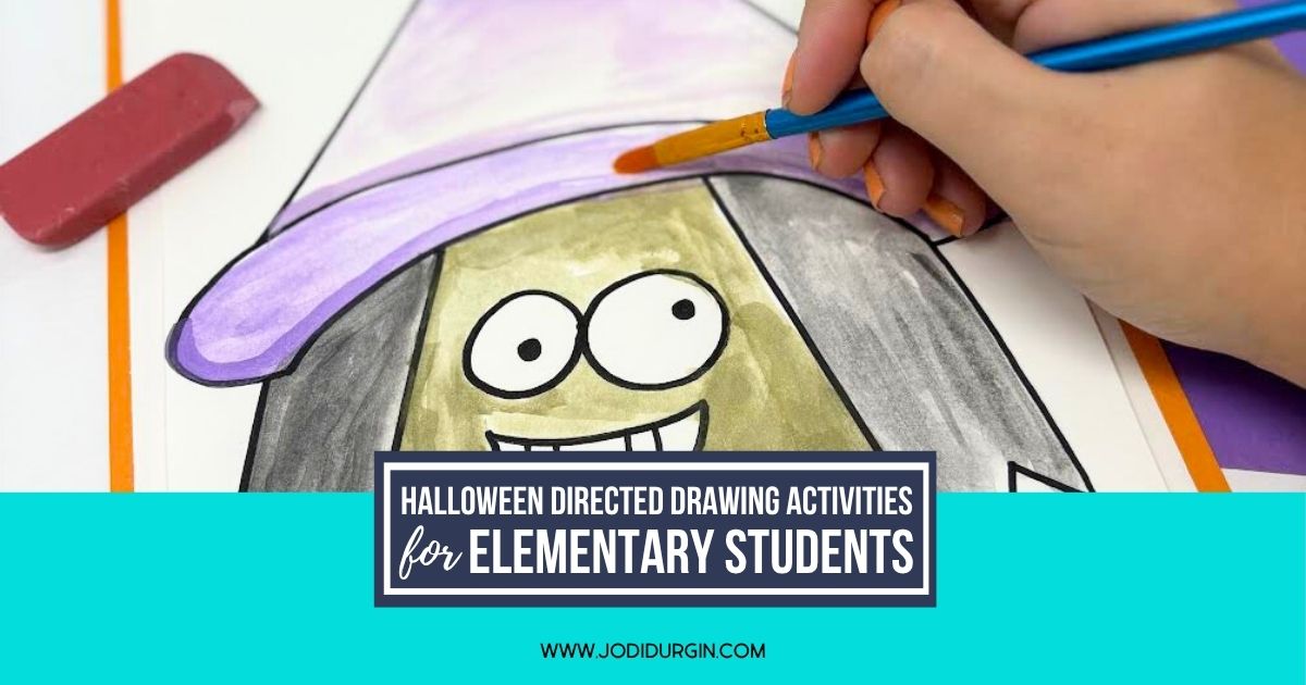 Halloween directed drawing