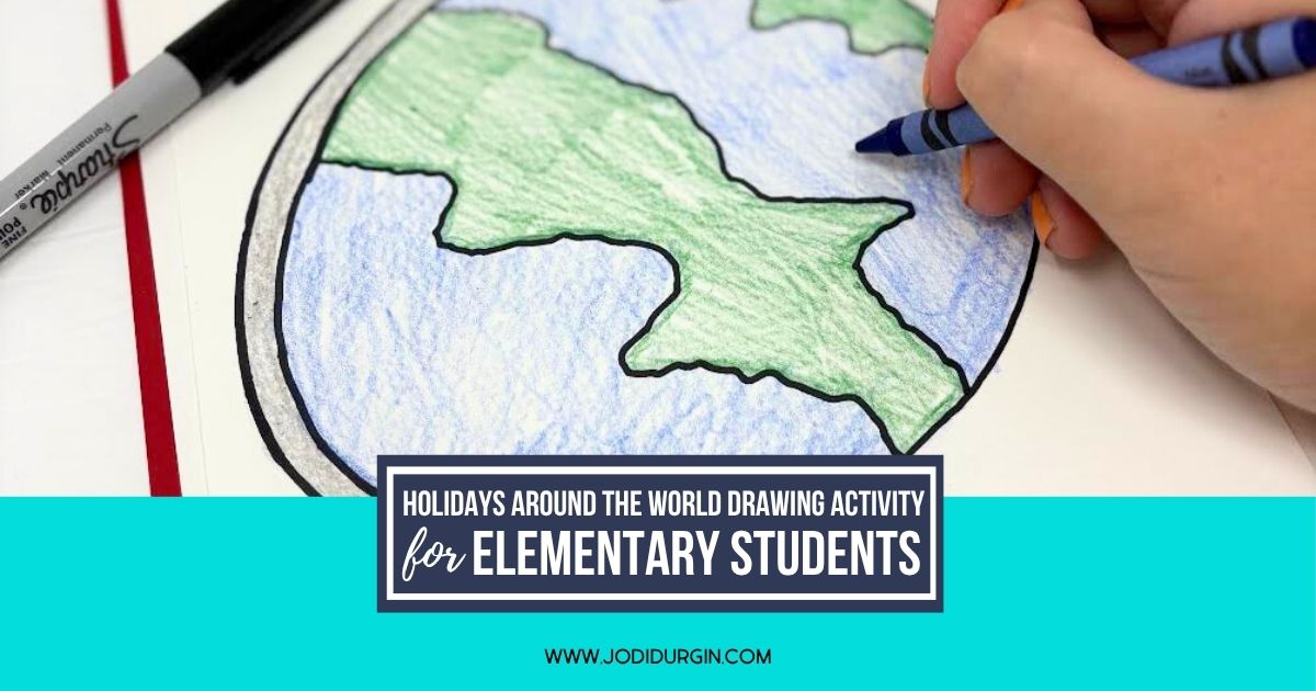 holidays around the world directed drawing