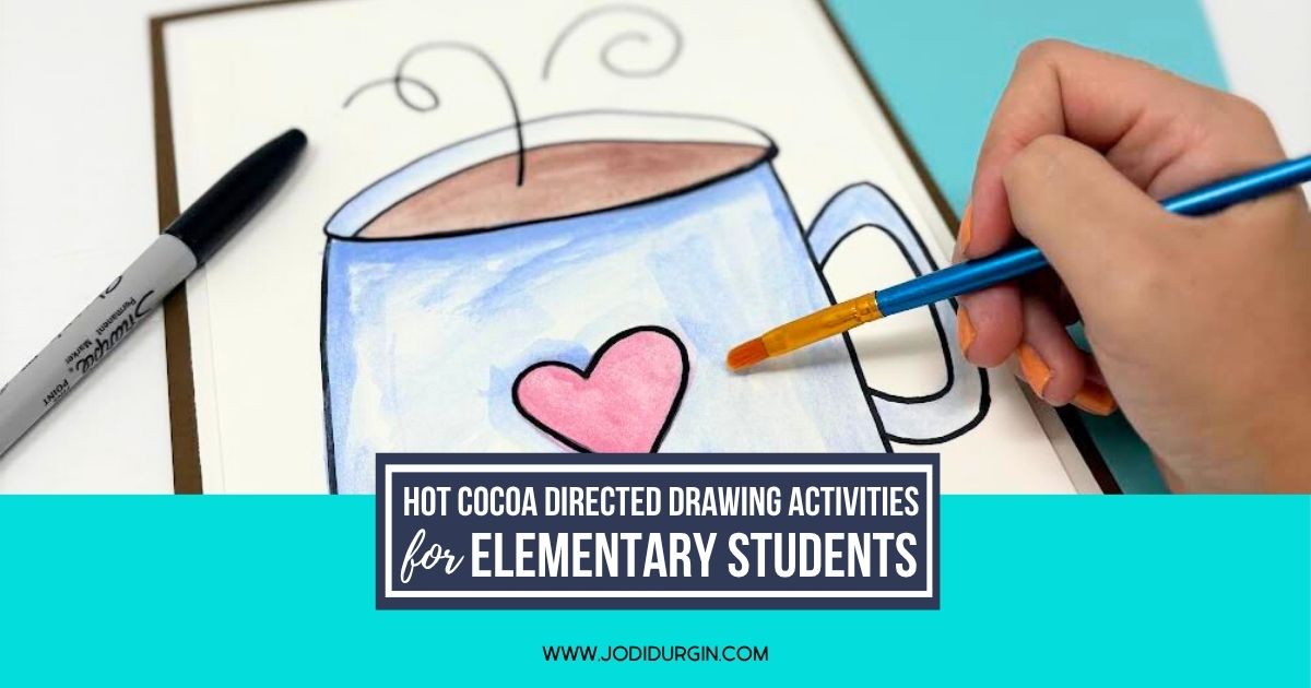 hot cocoa directed drawing