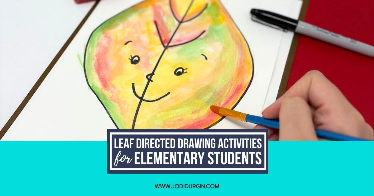 leaf directed drawing