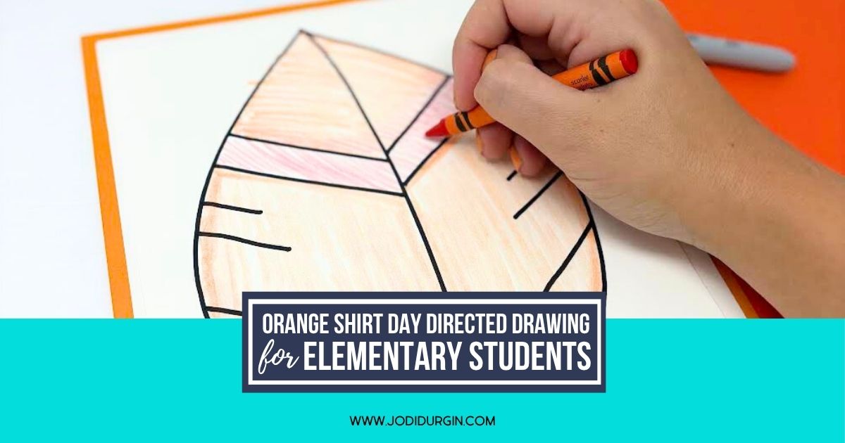 Orange Shirt Day directed drawing