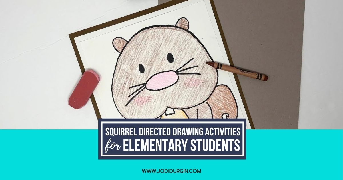 squirrel directed drawing