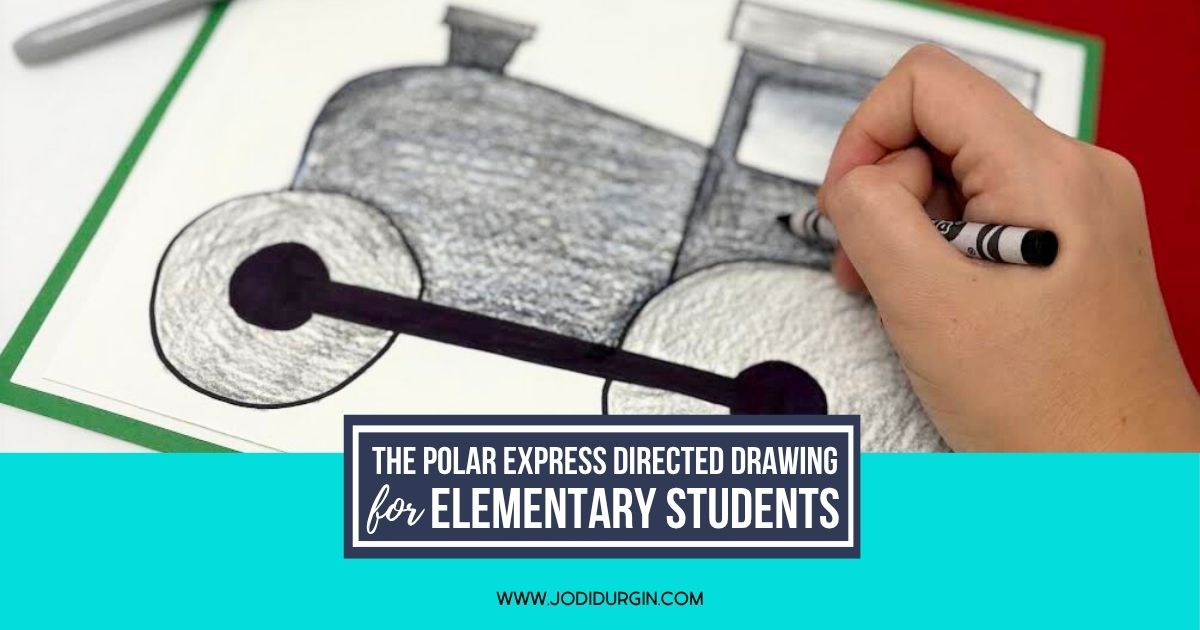 The Polar Express directed drawing