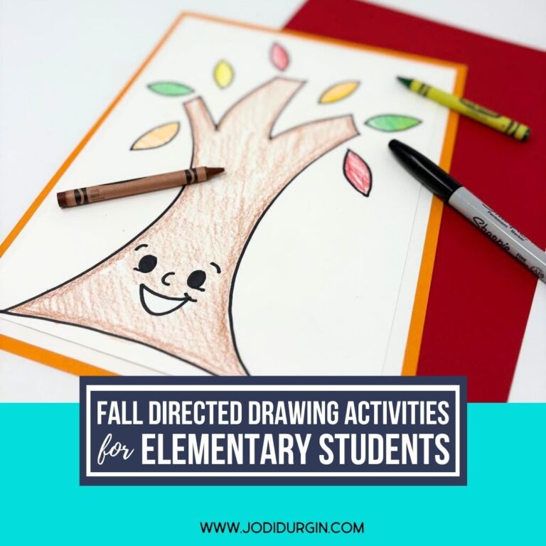 fall directed drawing