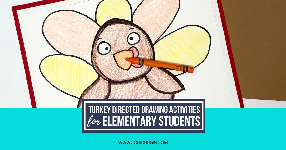turkey directed drawing
