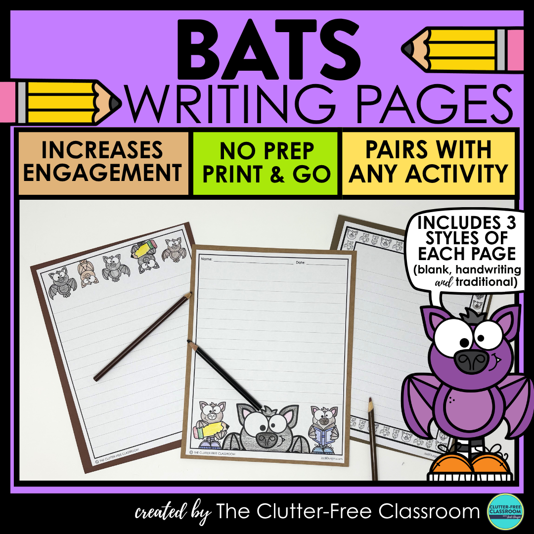 bat writing pages
