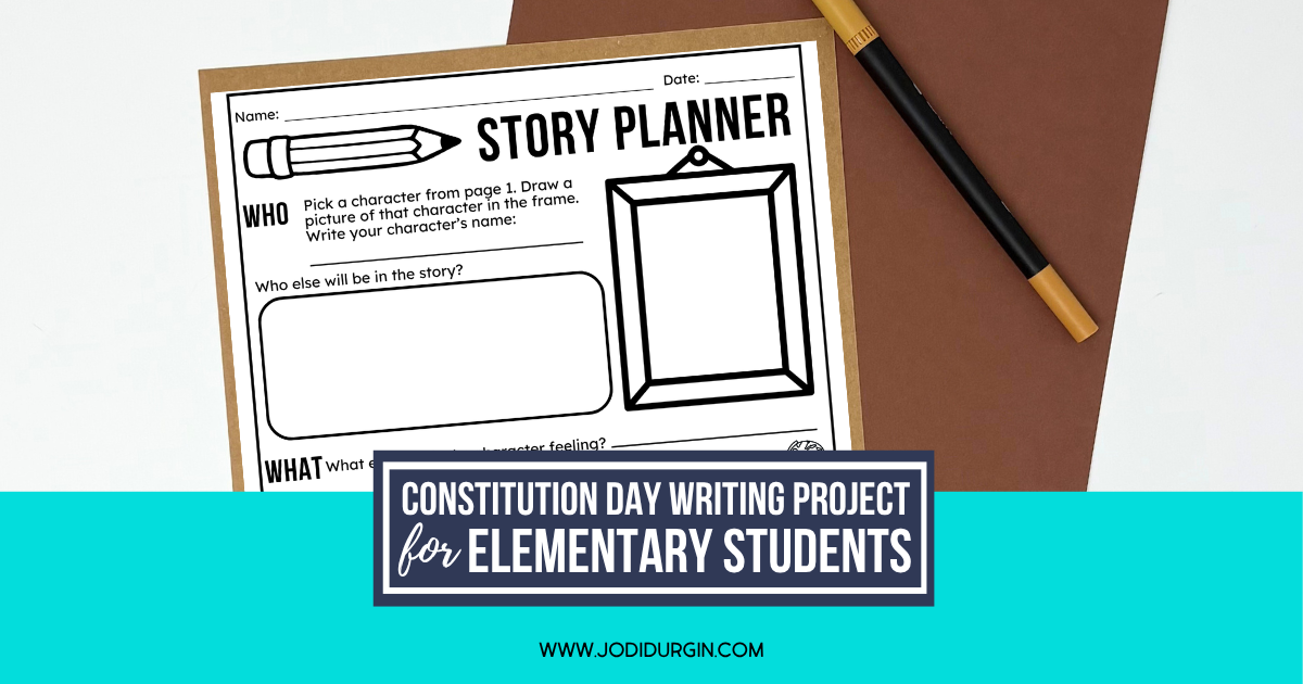 Constitution Day writing activities