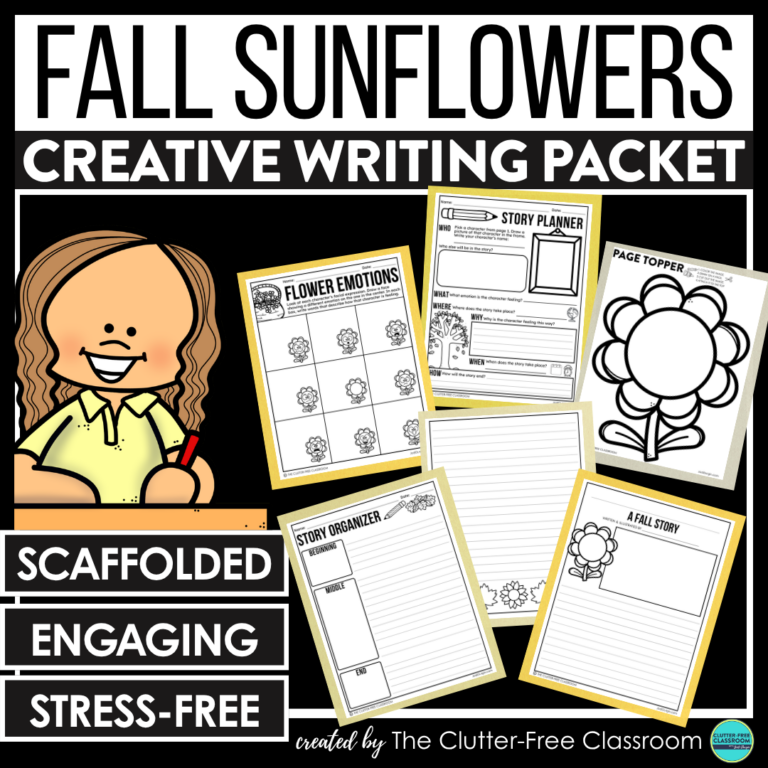 fall writing activities