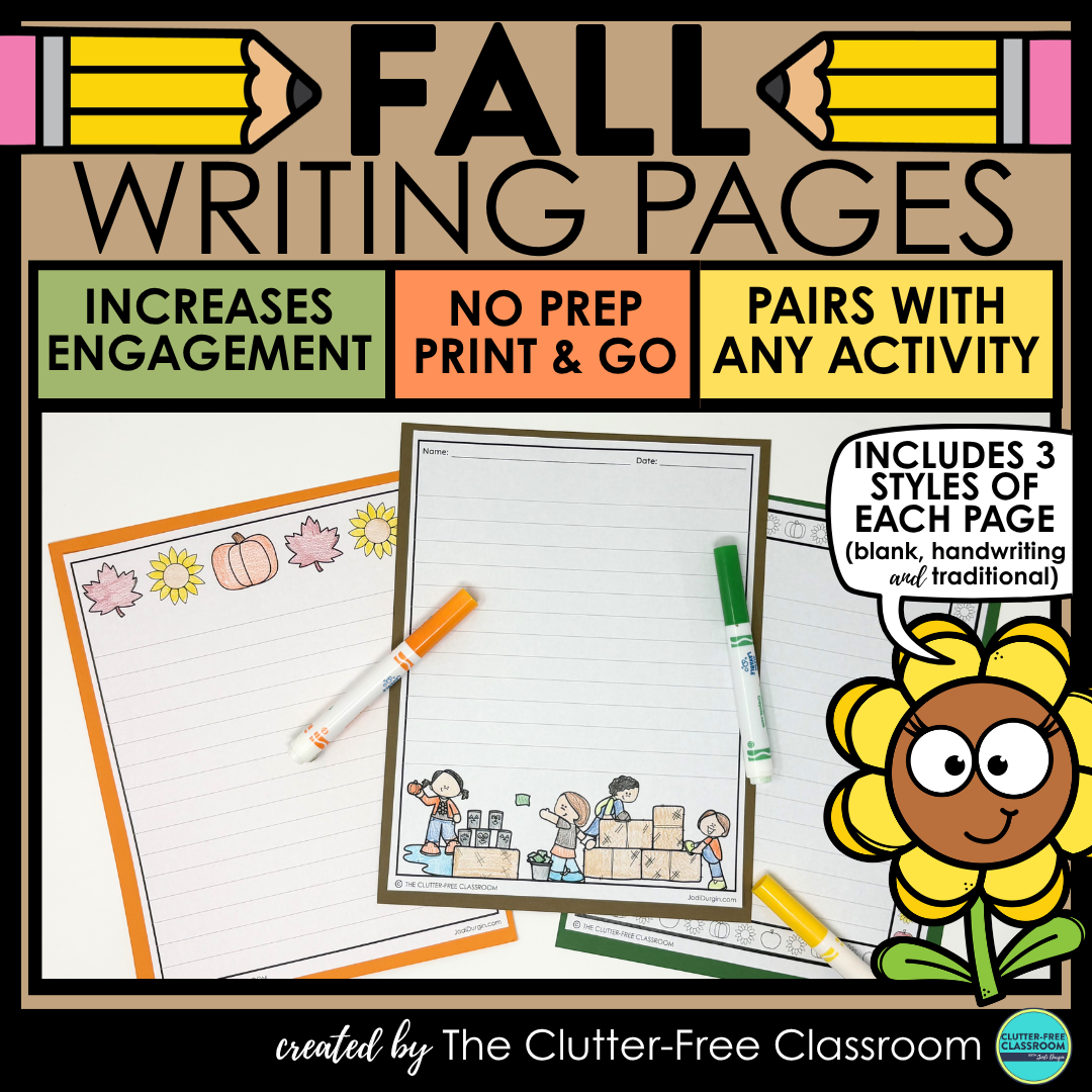 fall writing paper